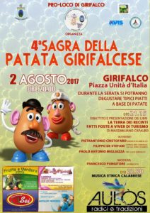 Sagra della patata girifalcese @ Piazza Unità d'Italia | Girifalco | Calabria | Italia
