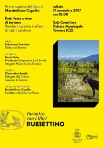 Presentazione libro "Fatti foste a viver di turismo" @ Sala Consiliare Palazzo Municipale | Italia