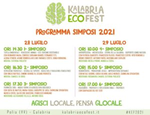 Kalabria Eco Fest @ Polia (VV)