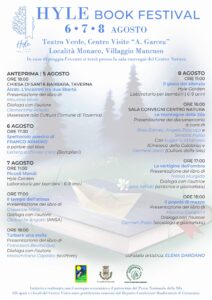 Hyle Book Festival @ Centro Visite "A Garcea" - Villaggio Mancuso di Taverna (CZ)